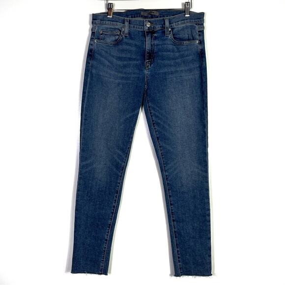 Joe's Skinny Raw Hem Jeans 31 EUC - Picture 1 of 7